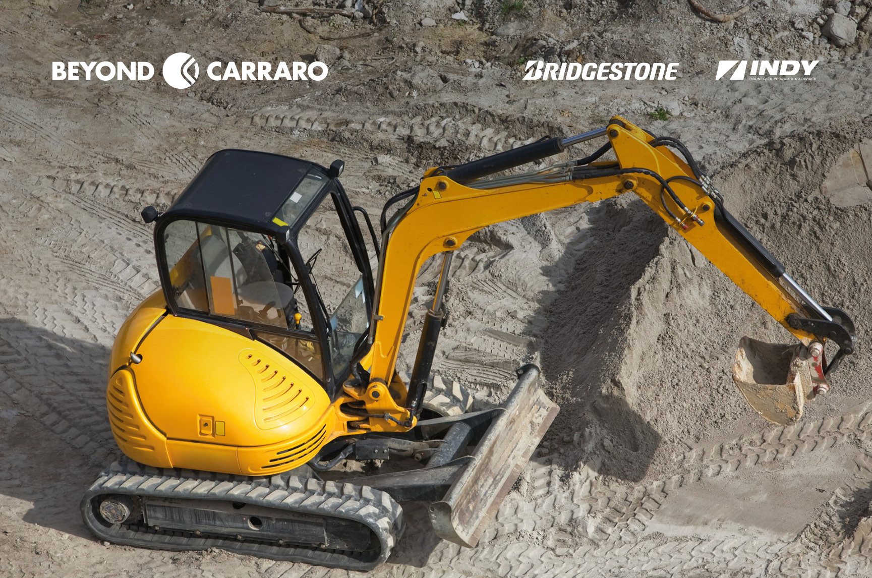 Cingoli in gomma per i veicoli movimento terra: siamo pronti!