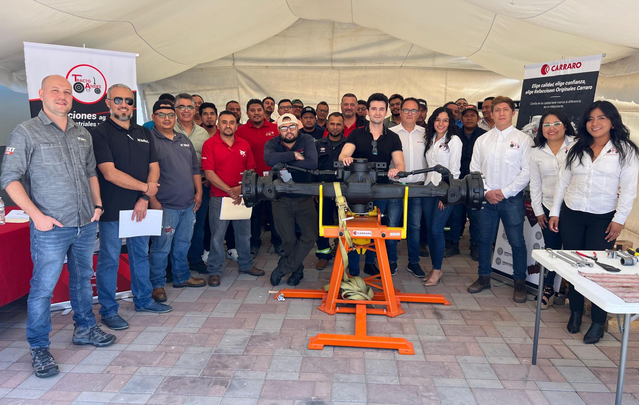 Oltre 100 ore di training Carraro Academy in America Latina