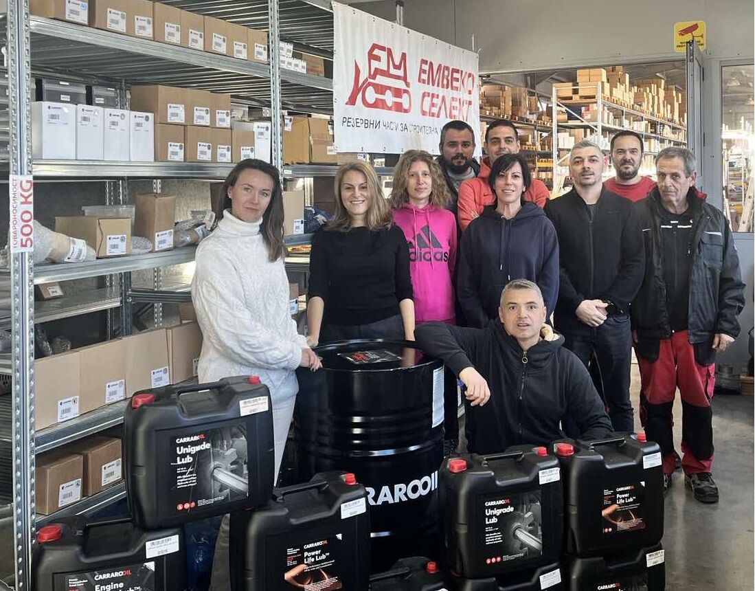 Nuovo Spare Partner Carraro in Bulgaria: Emveco Select!